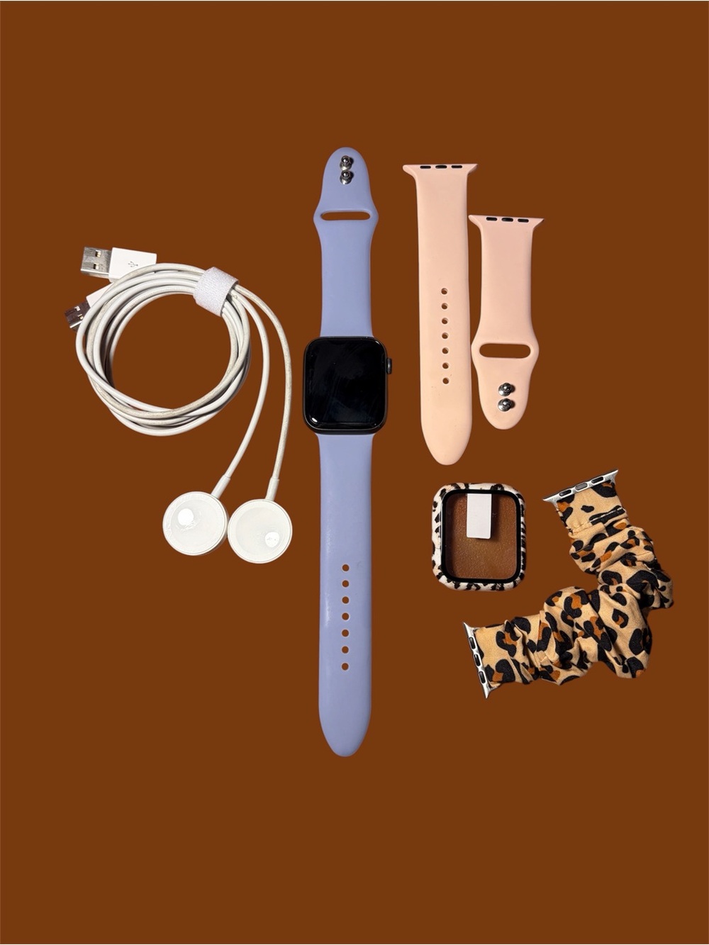 Apple Watch SE 44MM (2021) + accessories